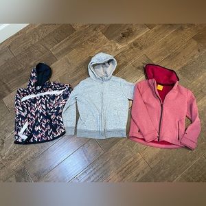 Bundle of Girl’s Hoodie and Jackets sz 10-12